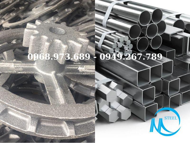 so sánh gang và thép